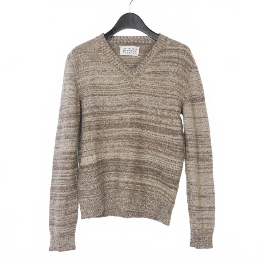 メゾンマルジェラ Maison Margiela 07AW 本人期 メランジ Vネック