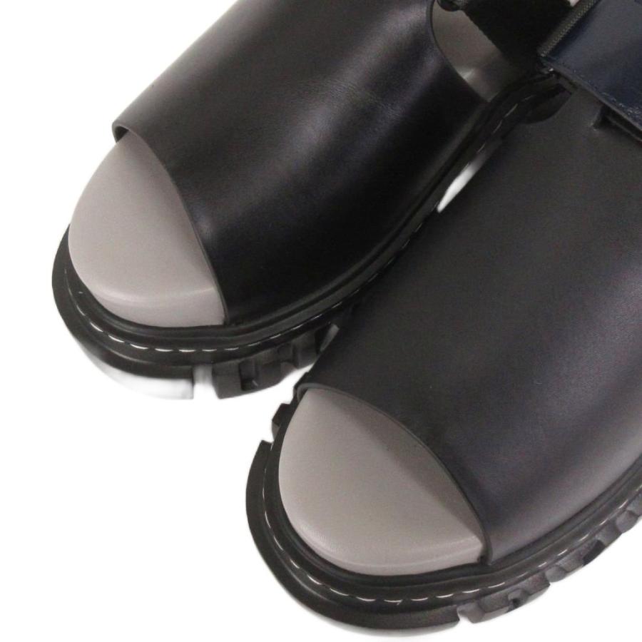 未使用品 アンスリード UN3D. ボリュームサンダル 厚底 ストラップ