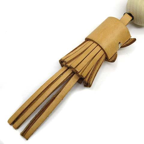 Nodzoku LOOP WOOD ウッド ウォレットチェーン レザー タッセル パラ