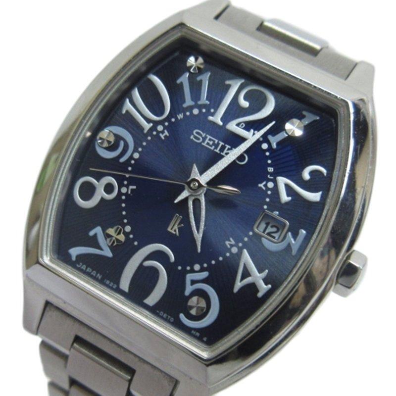 セイコー SEIKO LUKIA ルキア 腕時計 ソーラー 1B22-0BC0 レディース