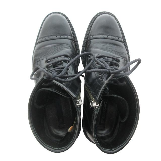 ミハラヤスヒロ MIHARA YASUHIRO レースアップブーツ サイドジップ