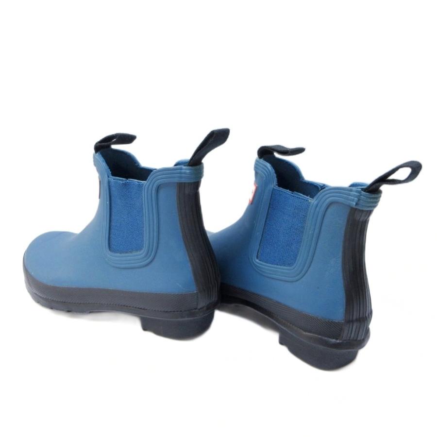 ハンター HUNTER サイドゴアブーツ レインブーツ シューズ ロゴ 約23cm