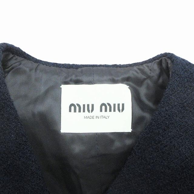 miu miu（ミュウミュウ） 極美品 23SS miumiu Tweed mini-dress
