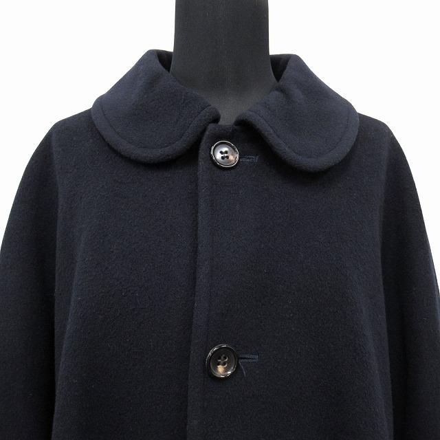 89AW コムデギャルソン COMME des GARCONS ウール ポンチョ コート