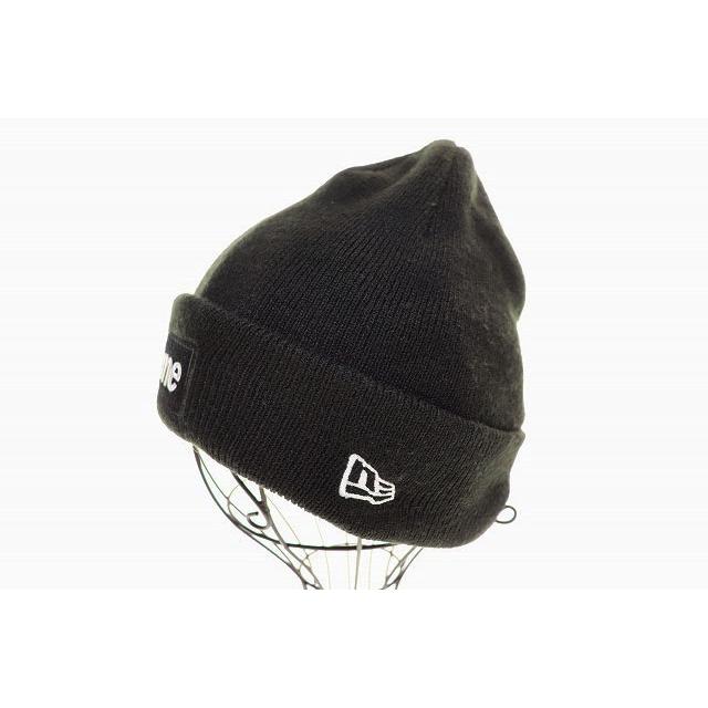 Supreme（シュプリーム） × NEW ERA 23AW BOX LOGO BEANIE BLACK