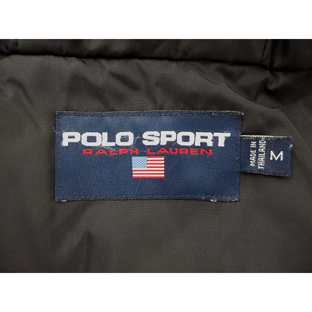 ポロスポーツ POLO SPORT 90s ダウンパーカー ダウンジャケット OLD 赤