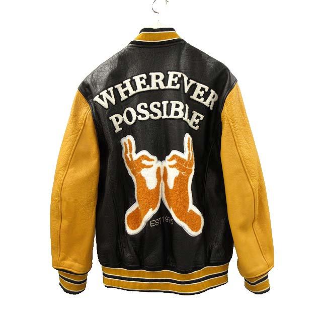 ZARA（ザラ） レザー スタジャン ボンバージャケット ブラック