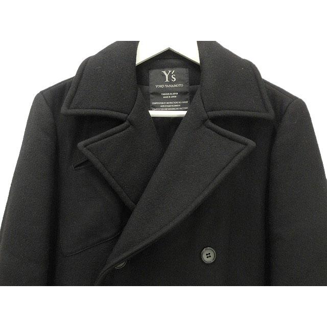 Y's（ワイズ） ウール コート 1 ブラック 黒 アウター 上着 レディース