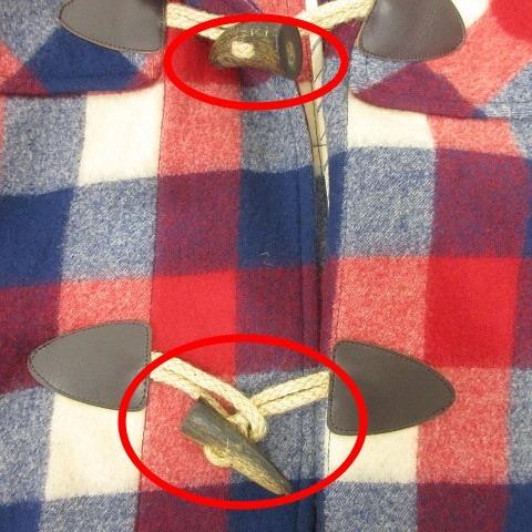 ビューティービースト チェック ダッフルコート アウター ウール IH136