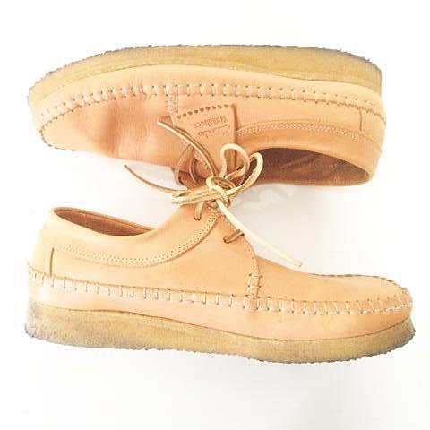 Clarks（クラークス） ワラビー シューズ ナチュラルタン レザー 靴
