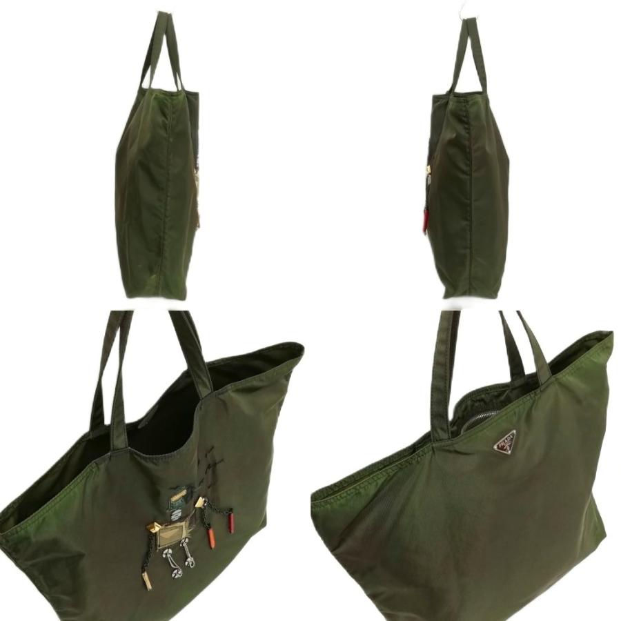 PRADA（プラダ） ポコノ ロボット ナイロン トートバッグ 三角プレート