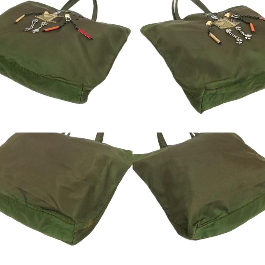 PRADA（プラダ） ポコノ ロボット ナイロン トートバッグ 三角プレート