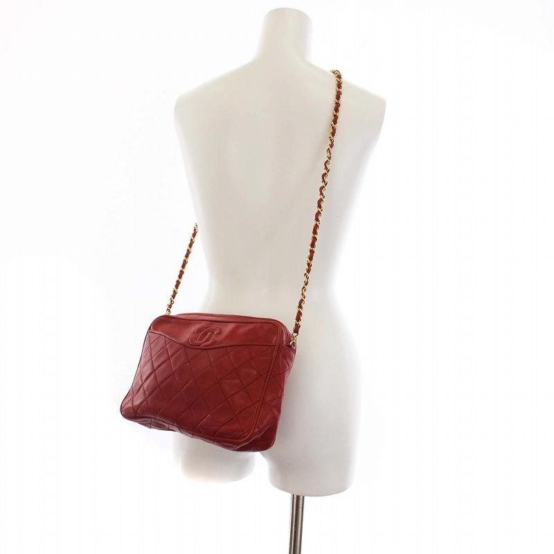 CHANEL（シャネル） ココマーク マトラッセ チェーンショルダーバッグ