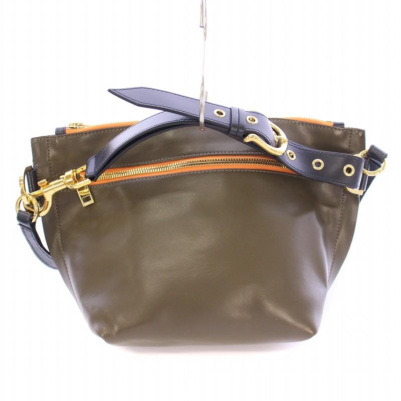 サカイ sacai Trapezoid Pouch トラペゾイドポーチ 2WAY ハンドバッグ