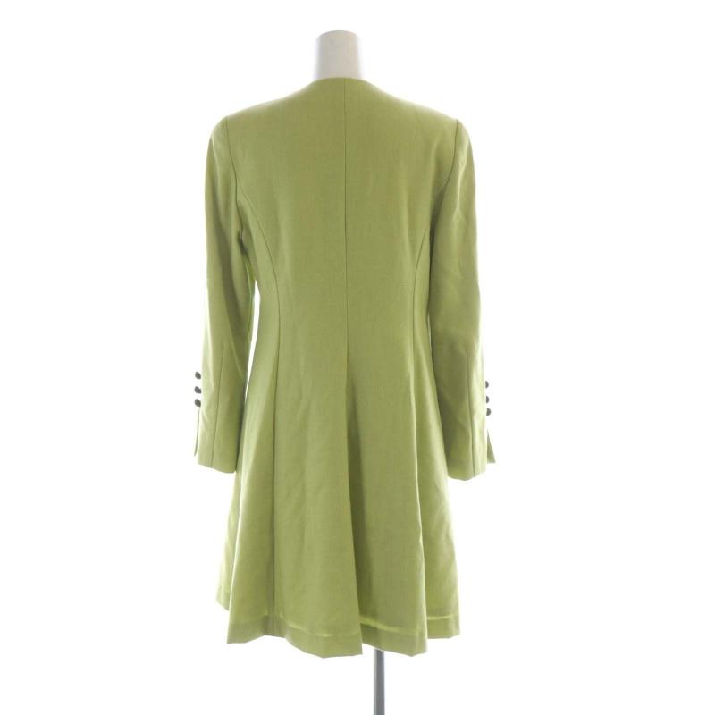 エムズグレイシー M'S GRACY ワンピース ひざ丈 ノーカラー スクエア