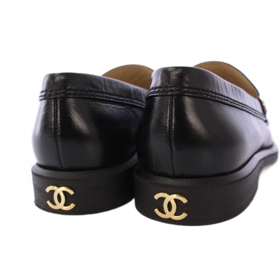 CHANEL（シャネル） ローファー モカシン ココマーク チャーム レザー
