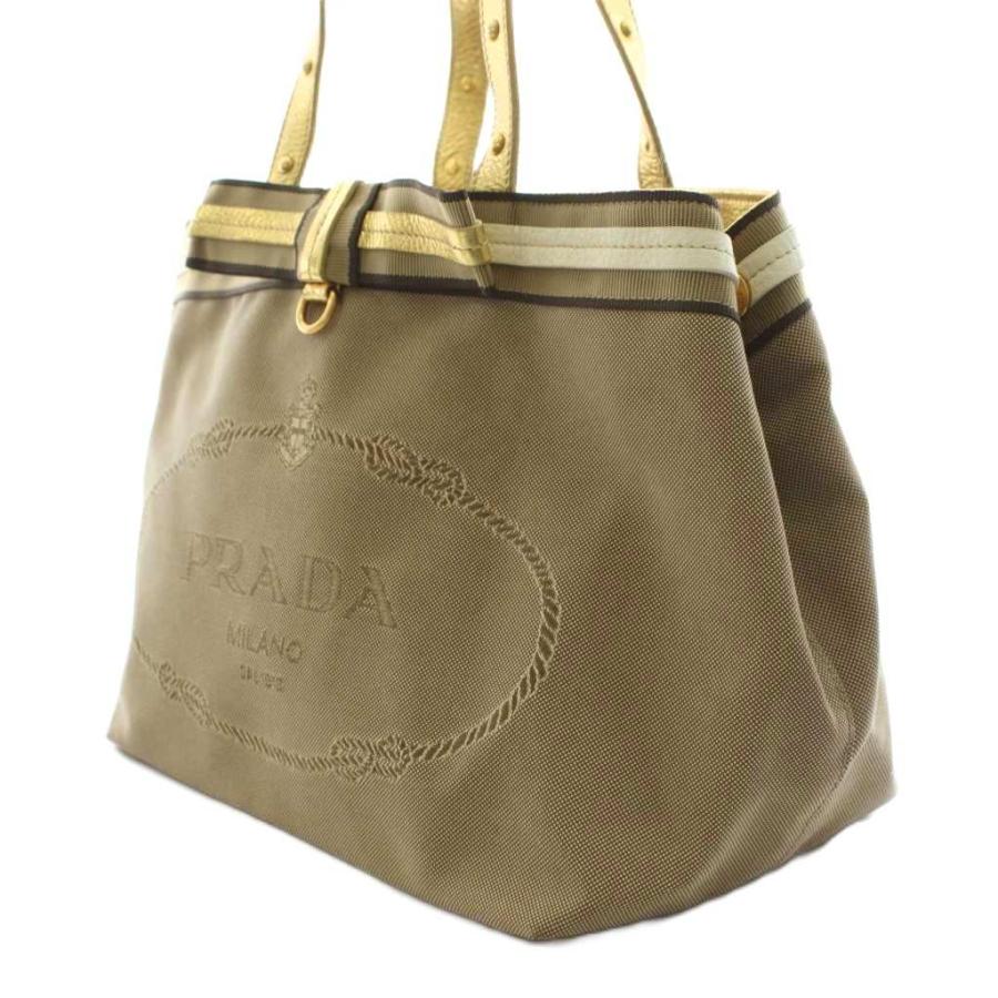 PRADA（プラダ） 三角プレート トライアングルロゴ トートバッグ