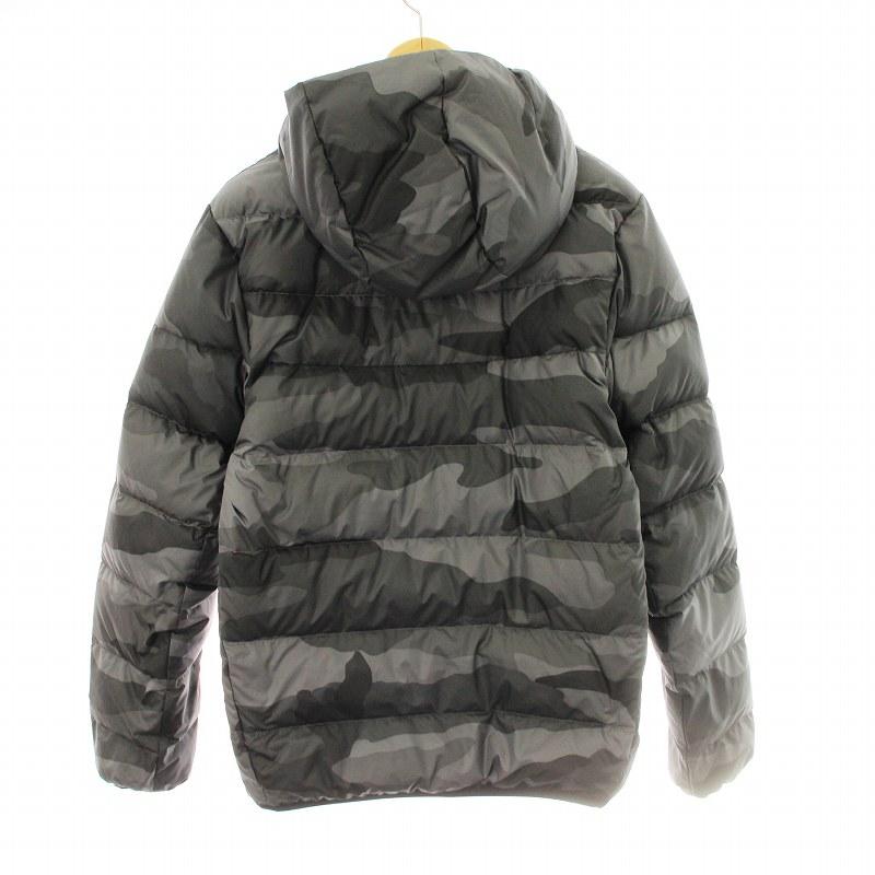 NIKE（ナイキ） ダウンジャケット カモフラ 迷彩 カモフラ S 黒