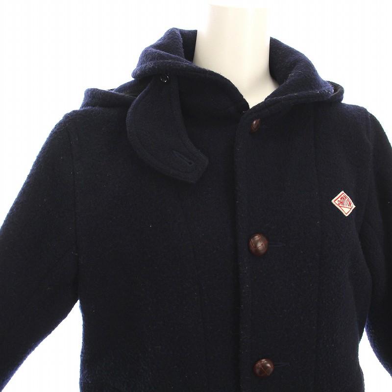 ダントン DANTON WOOL MOSSER ウールモッサ フード付きロングコート