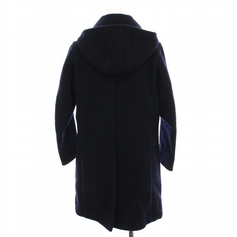 ダントン DANTON WOOL MOSSER ウールモッサ フード付きロングコート