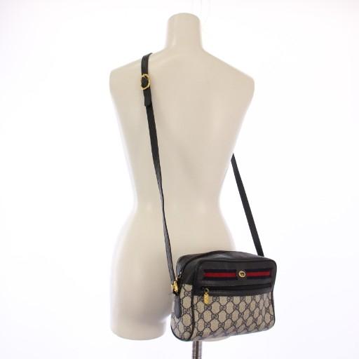 GUCCI（グッチ） オールドグッチ GGスプリーム ショルダーバッグ PVC