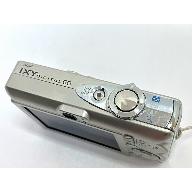 キャノン Canon IXY DIGITAL 60 デジタルカメラ シルバー PC1158 動作