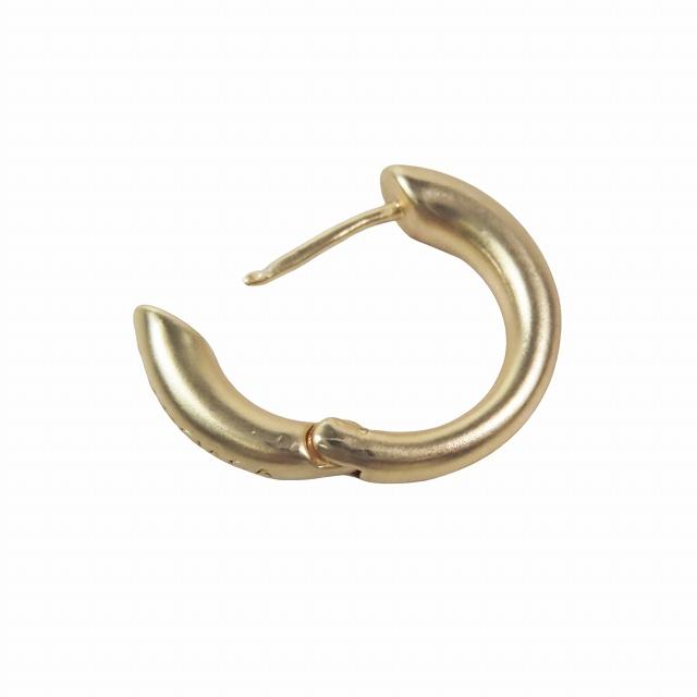 BALENCIAGA（バレンシアガ） フープ ピアス ロゴ 刻印 アクセサリー