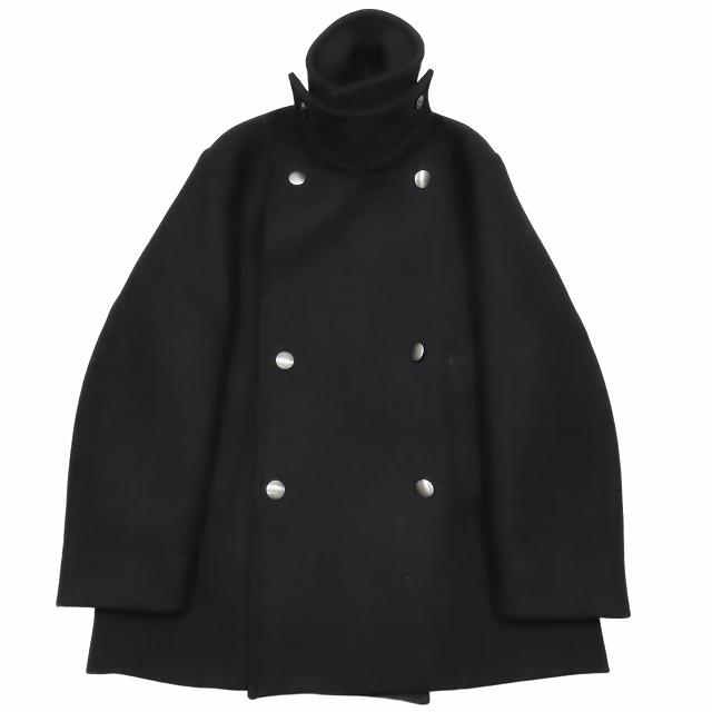 22AW ジルサンダー JIL SANDER Caban Coat メルトンウール ピーコート