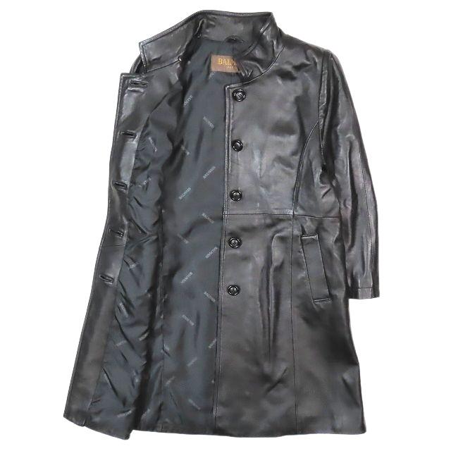 ヴィンテージ バルマン Vintage BALMAIN 北川タグ ラムレザー コート