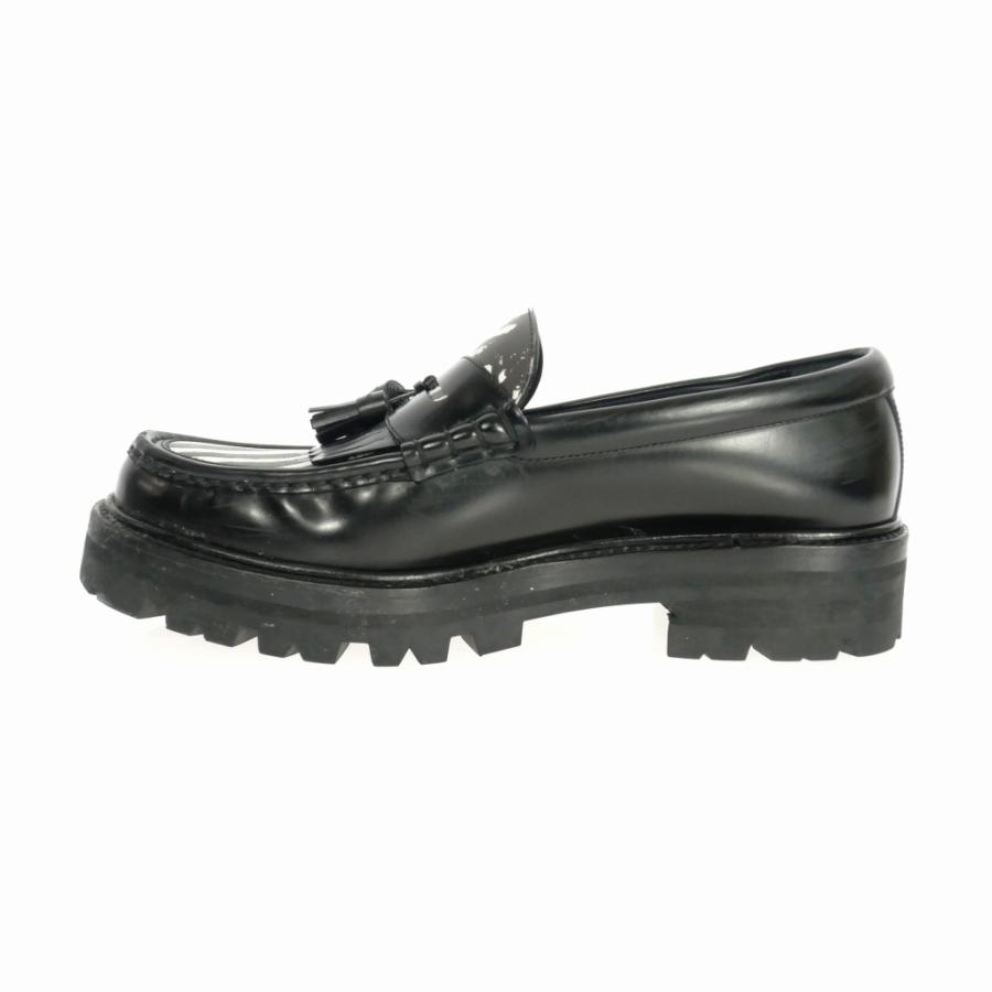 CELINE（セリーヌ） ゼブラ柄 タッセルローファー チャンキーヒール