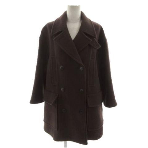 スローブ イエナ SLOBE IENA メルトンビッグPコート 23020912302030