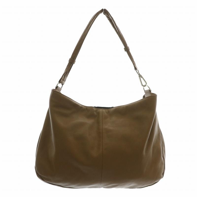 トゥティエ TOUT Y EST ハンドバッグ トート ワンショルダー レザー