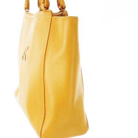 Kitamura（キタムラ） ハンドバッグ トートバッグ レザー 革 ロゴ