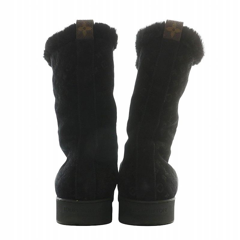 LOUIS VUITTON（ルイ・ヴィトン） ムートンブーツ スエード ボア