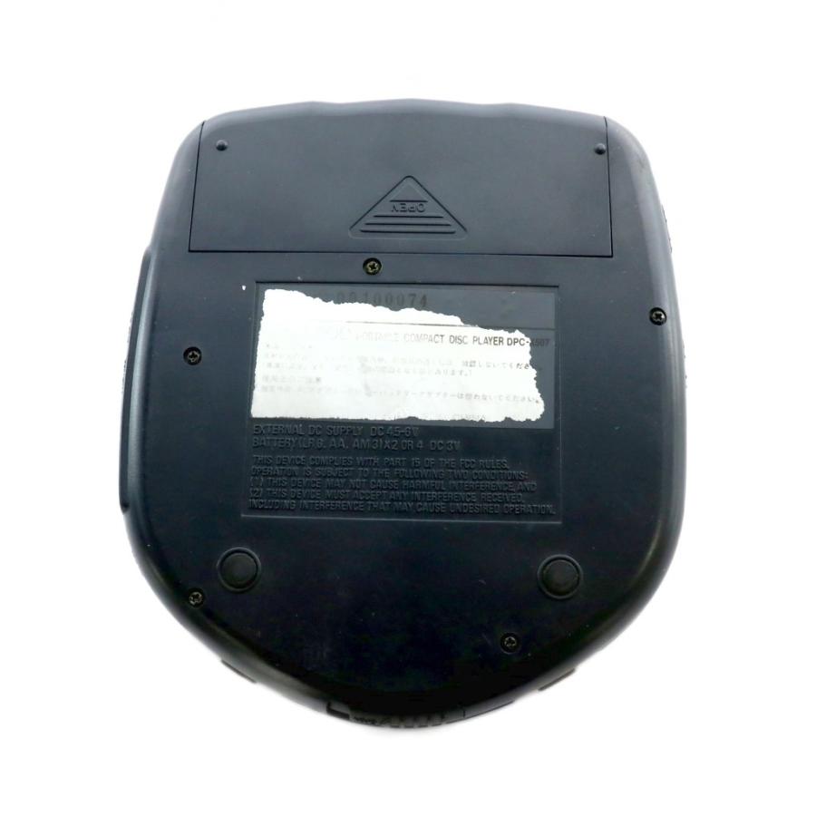 ケンウッド KENWOOD ポータブルCDプレーヤー 青 ブルー 黒 ブラック