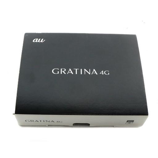 エーユー au KYOCERA AU GRATINA 4G ケータイ 携帯電話 ガラケー 黒