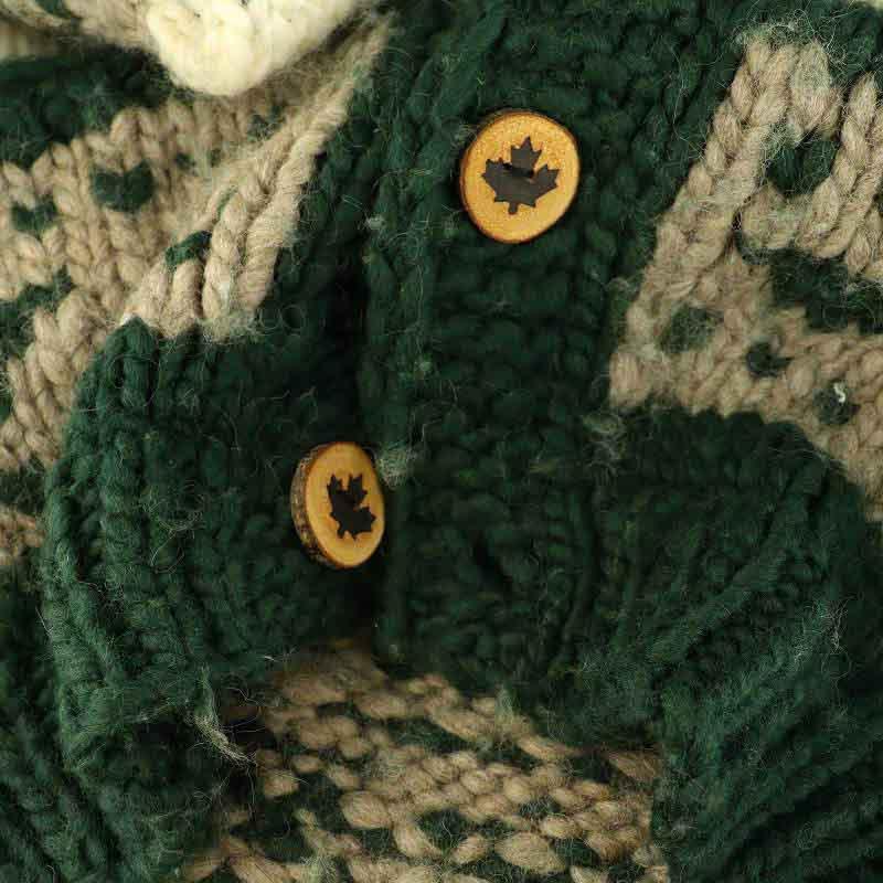 カナタ KANATA カーディガン カウチンニット セーター トナカイ柄