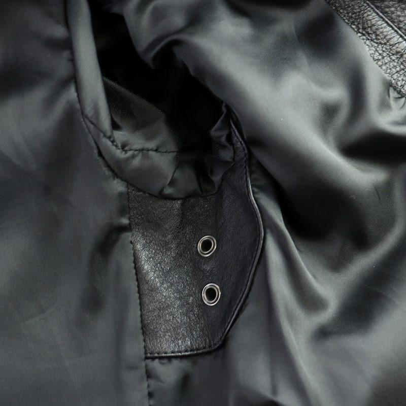 COACH（コーチ） シングル ライダースジャケット レザージャケット