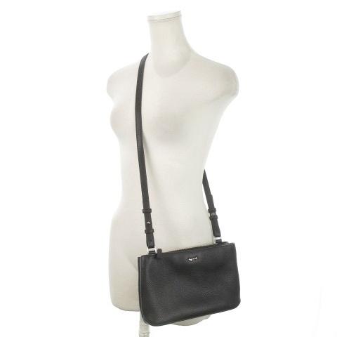 agnes b.（アニエスベー） ショルダーバッグ ポシェット レザー 牛革