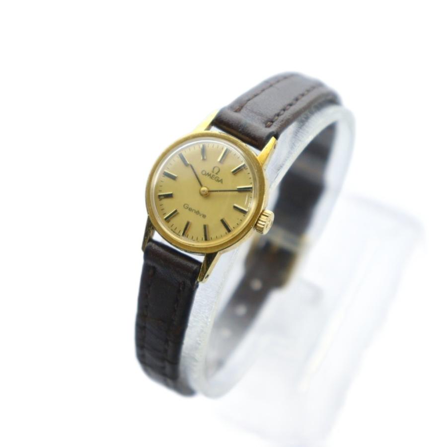 OMEGA（オメガ） ジャンク品 GENEVE 腕時計 ウォッチ 手巻き レザー