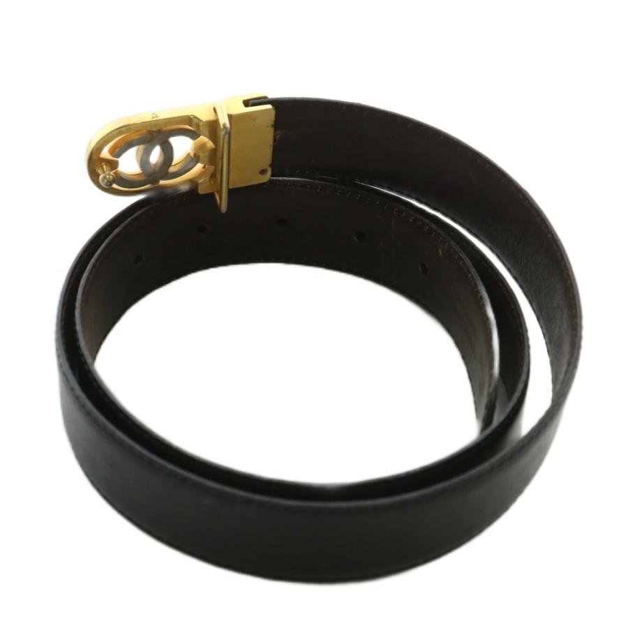 CHANEL（シャネル） ベルト バックル レザー ココマーク ゴールド金具