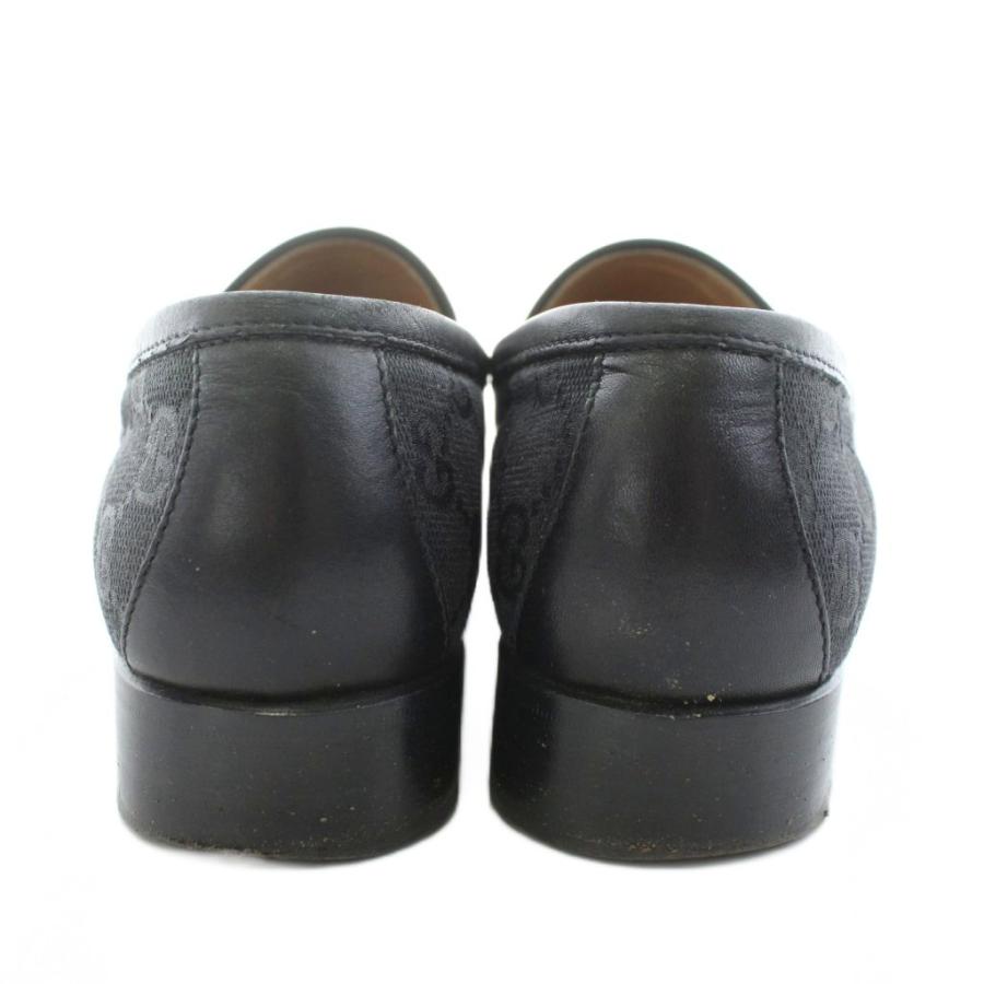 GUCCI（グッチ） GUCCI GGキャンバス ホースビット ローファー