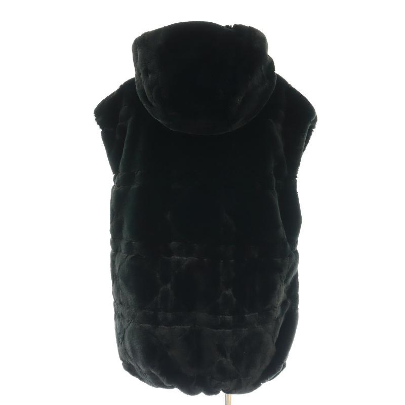 未使用品 ディオール Dior 23AW カナージュ エコファー中綿フード