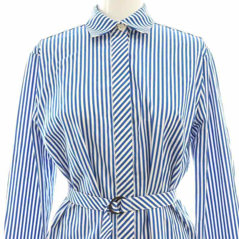 ナキエ NACKIYE ロンハーマン取扱い 24AW ストライプ シャツ ベルト