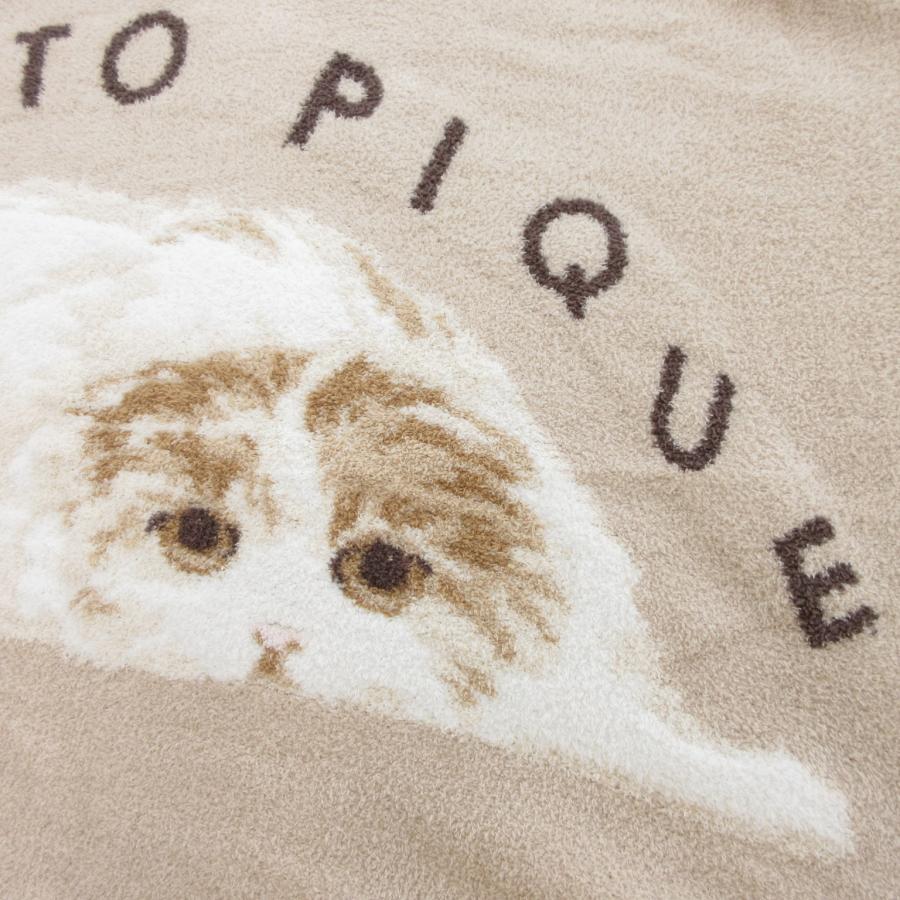 ジェラートピケ gelato pique 25SS CATジャガードブランケット