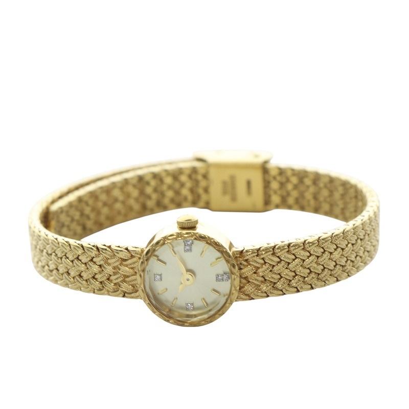 agete（アガット） ラウンドフェイスジュエリーウォッチ 腕時計