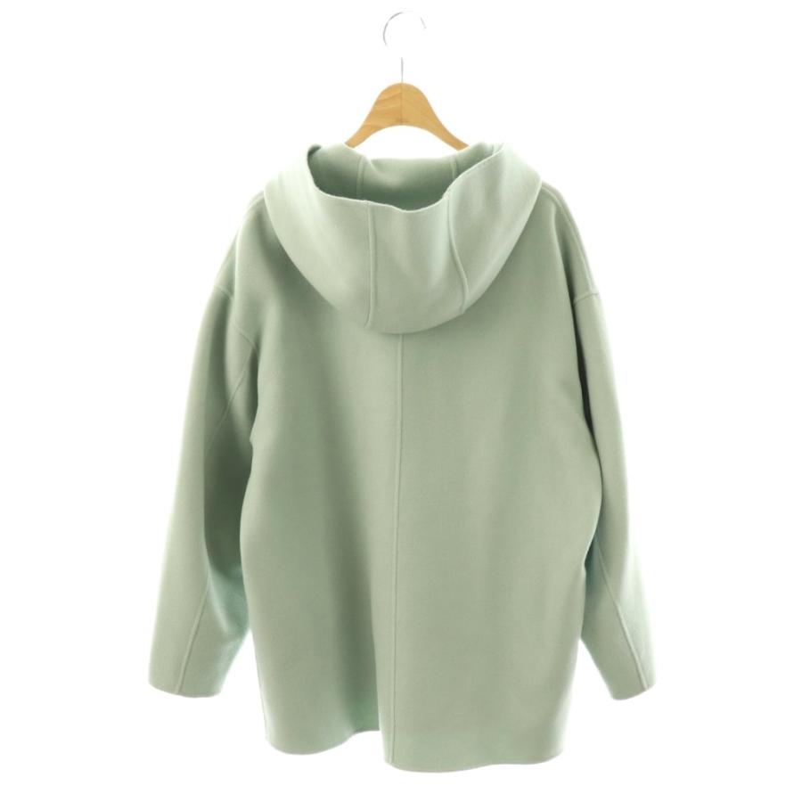 ロンハーマン Ron Herman ウール×ナイロンフーデッドミディアムコート