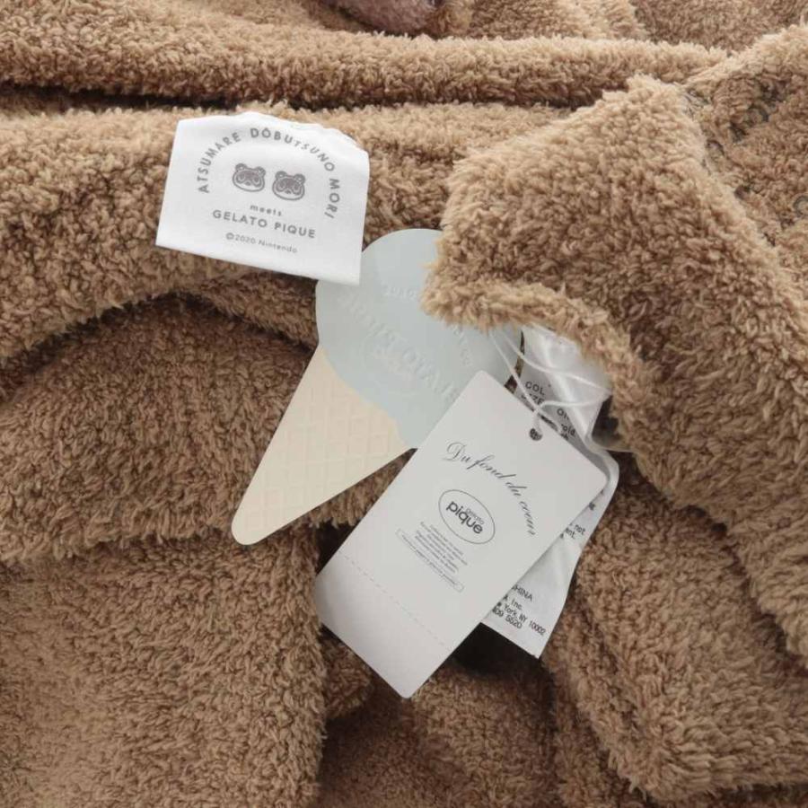 未使用品 ジェラートピケ gelato pique つぶまめブランケット×あつまれ
