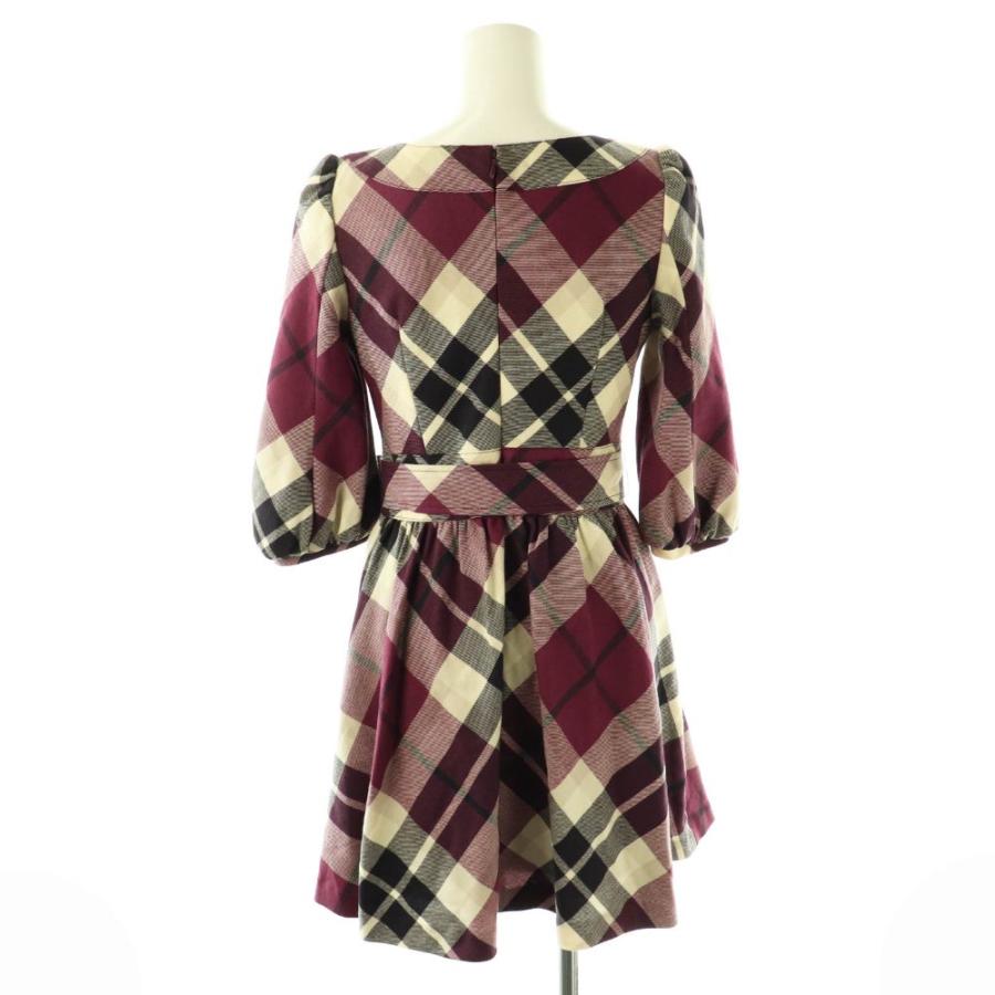 BURBERRY BLUE LABEL ノバチェックシャツワンピース 七分袖 BURBERRY