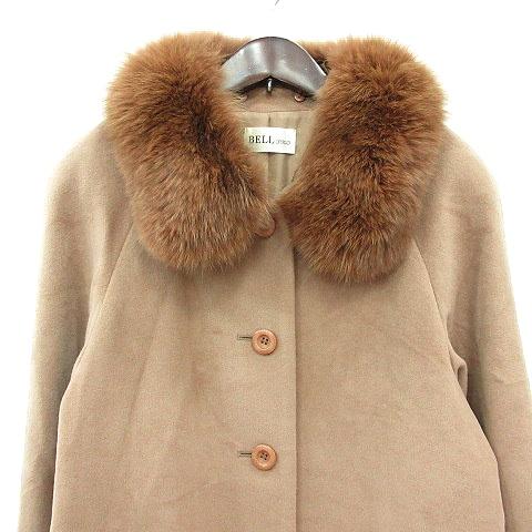 ベル アミカ BELL amica ステンカラーコート シングル 総裏地